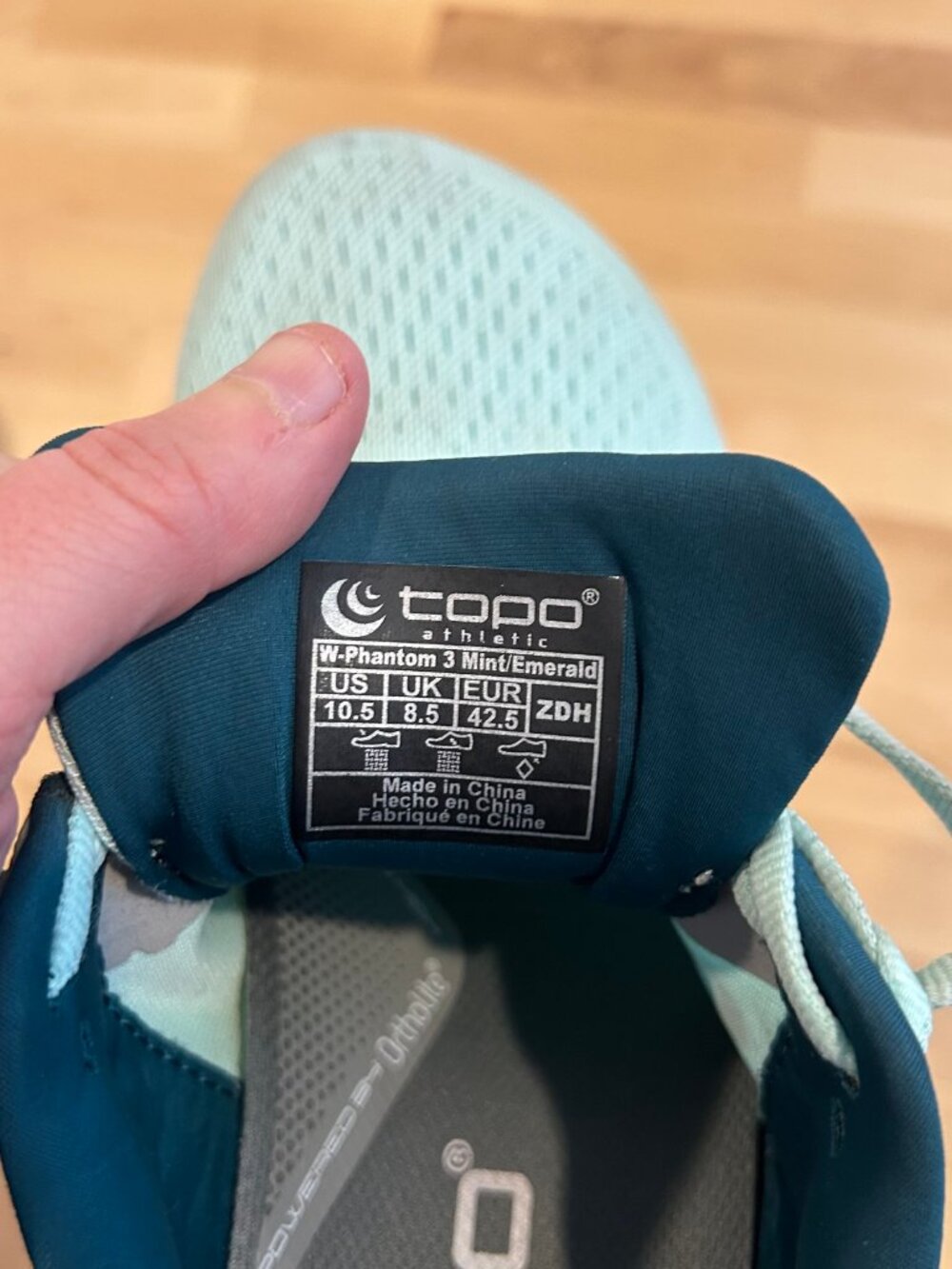 Topo Phantom 3 Women's Running Shoes - Picture 3 of 3